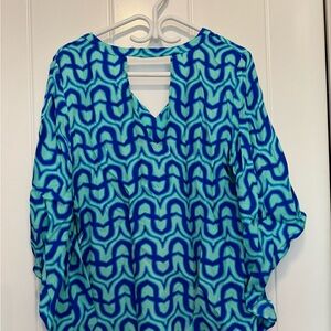 Alice and Trixie XL silk blouse